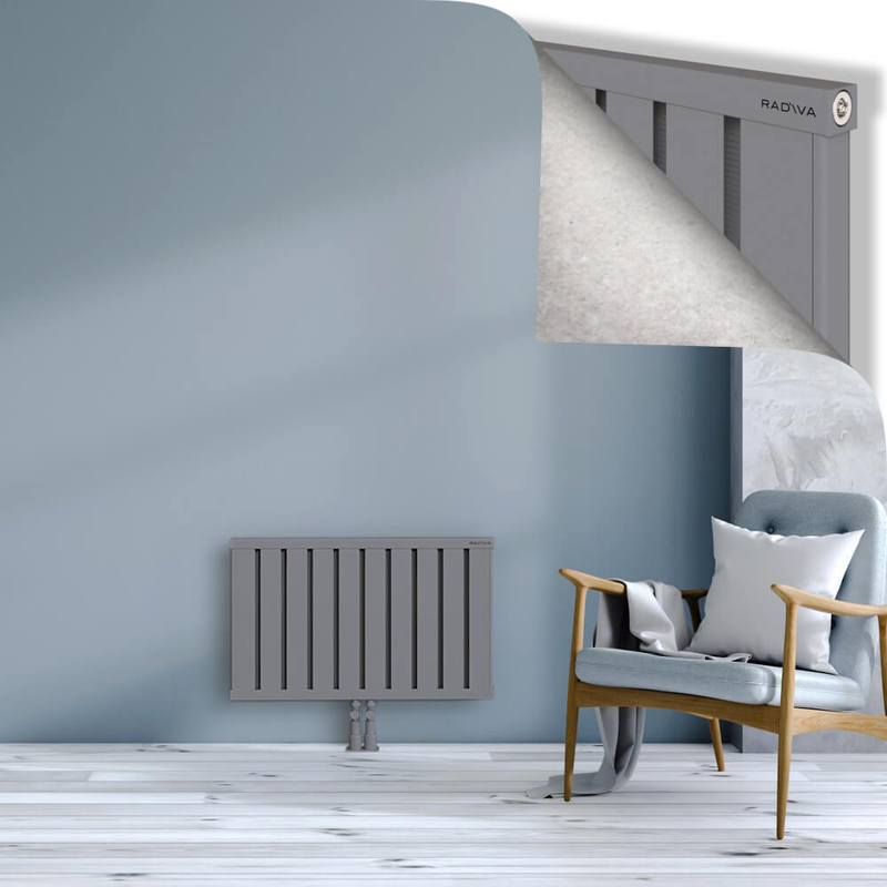OBI Dekoratif Alüminyum Radyatör 500x804 Gri