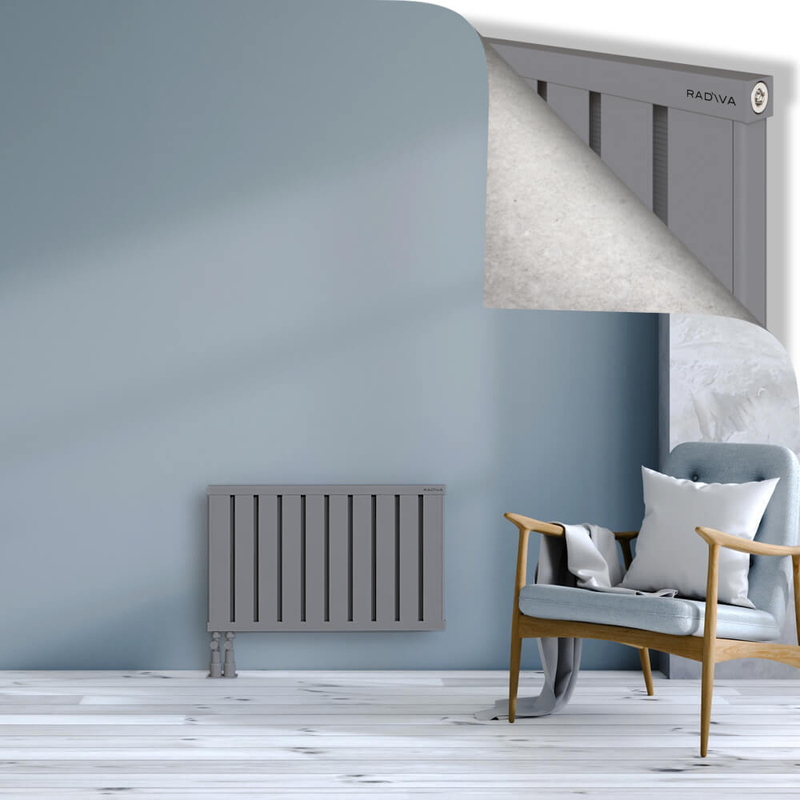 OBI Dekoratif Alüminyum Radyatör 500x804 Gri