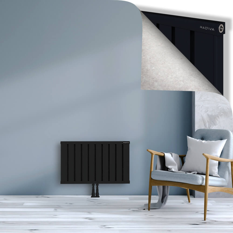 OBI Dekoratif Alüminyum Radyatör 500x804 Siyah