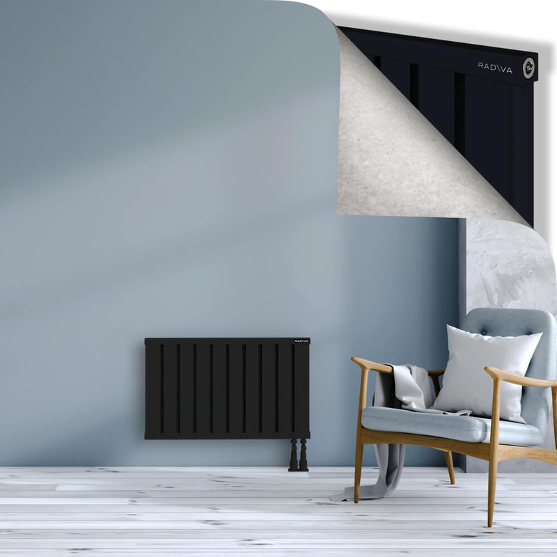 OBI Dekoratif Alüminyum Radyatör 500x804 Siyah