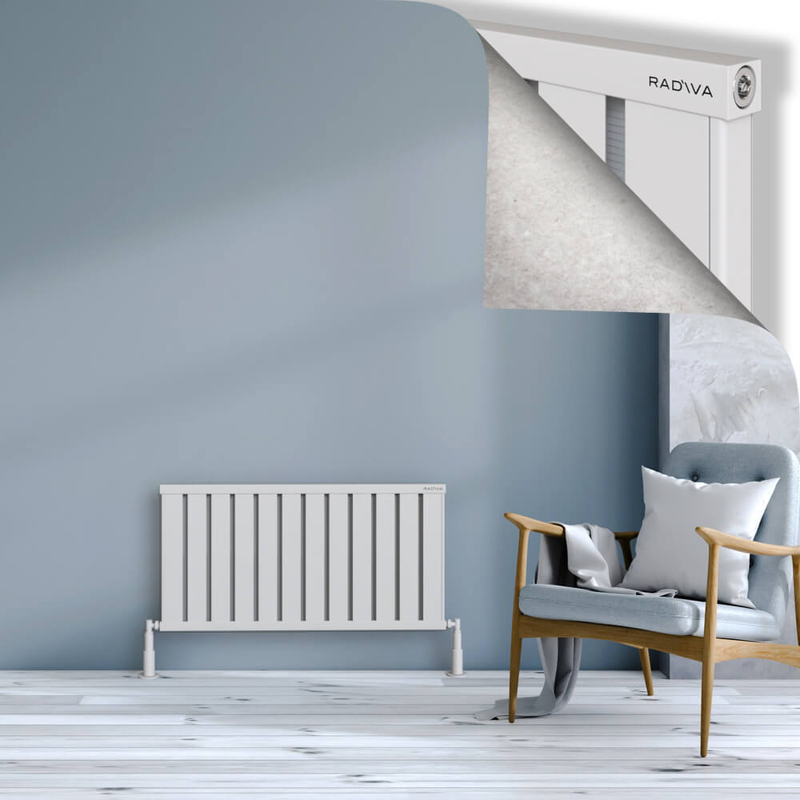 OBI Dekoratif Alüminyum Radyatör 500x964 Beyaz