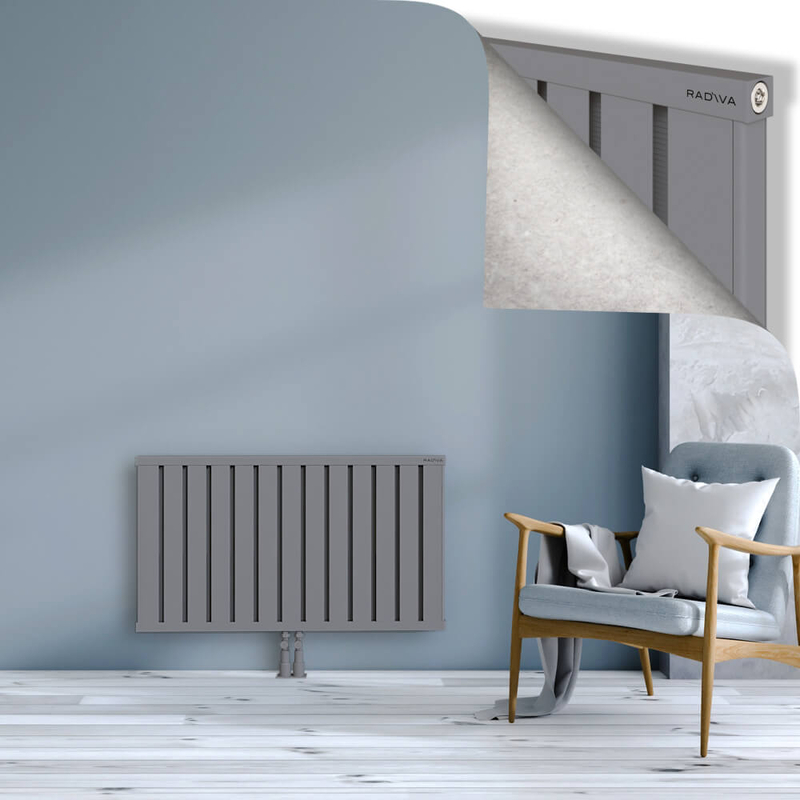OBI Dekoratif Alüminyum Radyatör 600x1044 Gri
