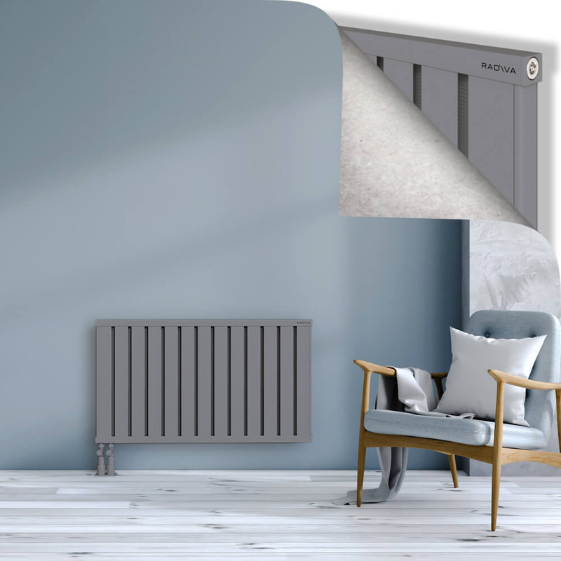 OBI Dekoratif Alüminyum Radyatör 600x1044 Gri