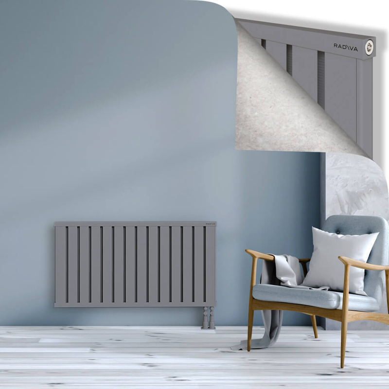 OBI Dekoratif Alüminyum Radyatör 600x1124 Gri