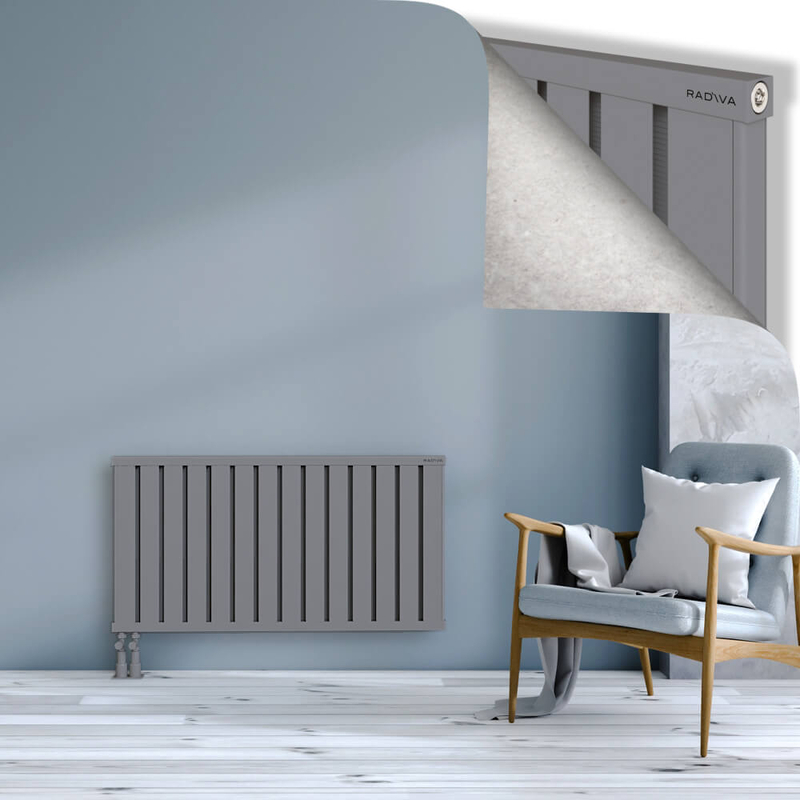 OBI Dekoratif Alüminyum Radyatör 600x1124 Gri