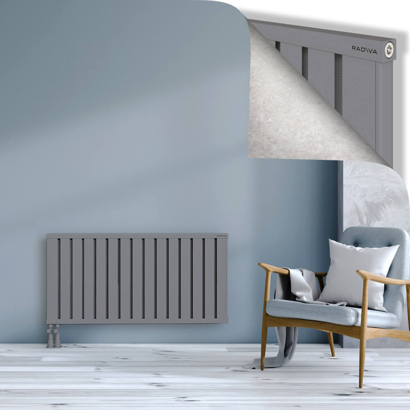 OBI Dekoratif Alüminyum Radyatör 600x1204 Gri