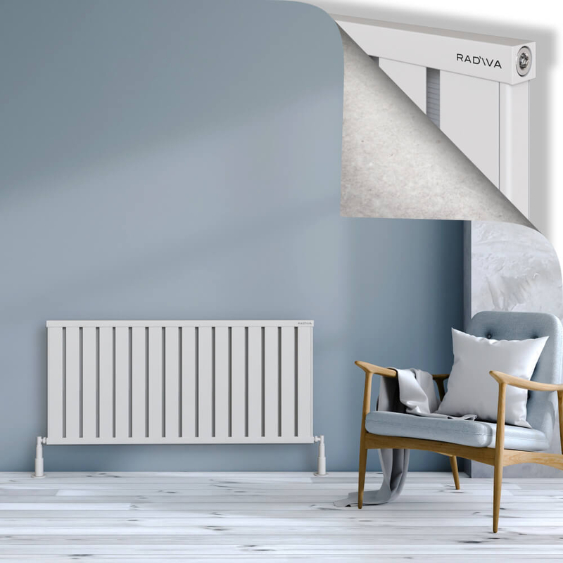 OBI Dekoratif Alüminyum Radyatör 600x1284 Beyaz