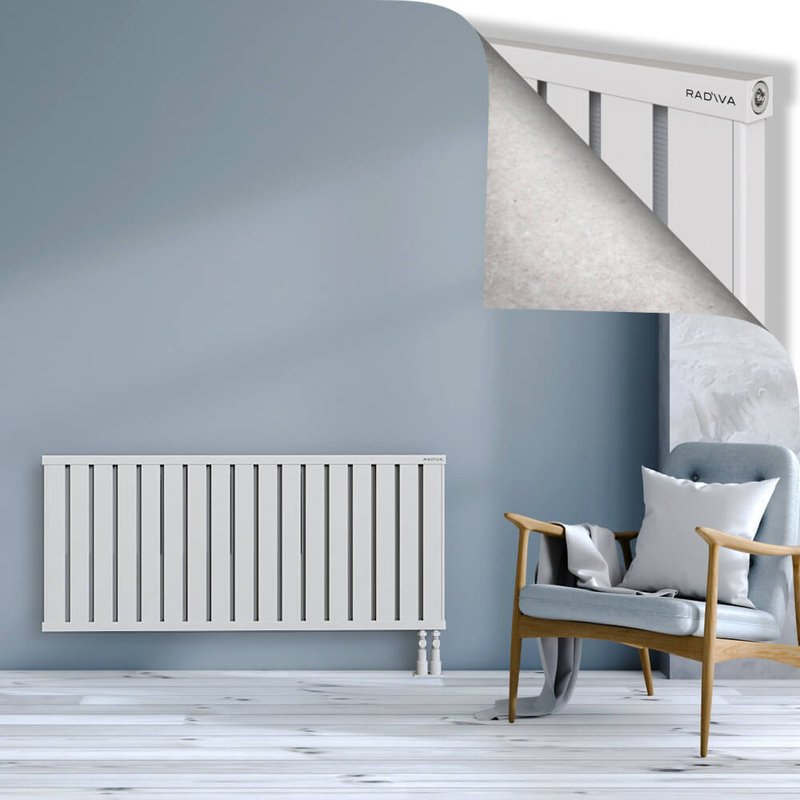 OBI Dekoratif Alüminyum Radyatör 600x1364 Beyaz