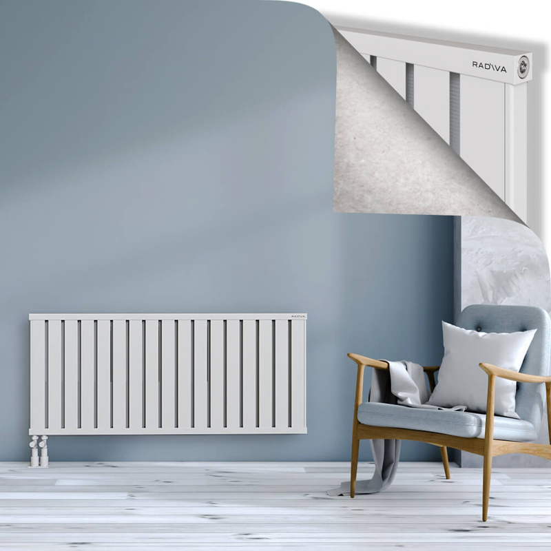 OBI Dekoratif Alüminyum Radyatör 600x1364 Beyaz
