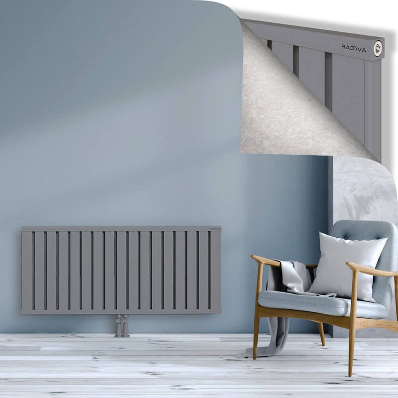 OBI Dekoratif Alüminyum Radyatör 600x1364 Gri