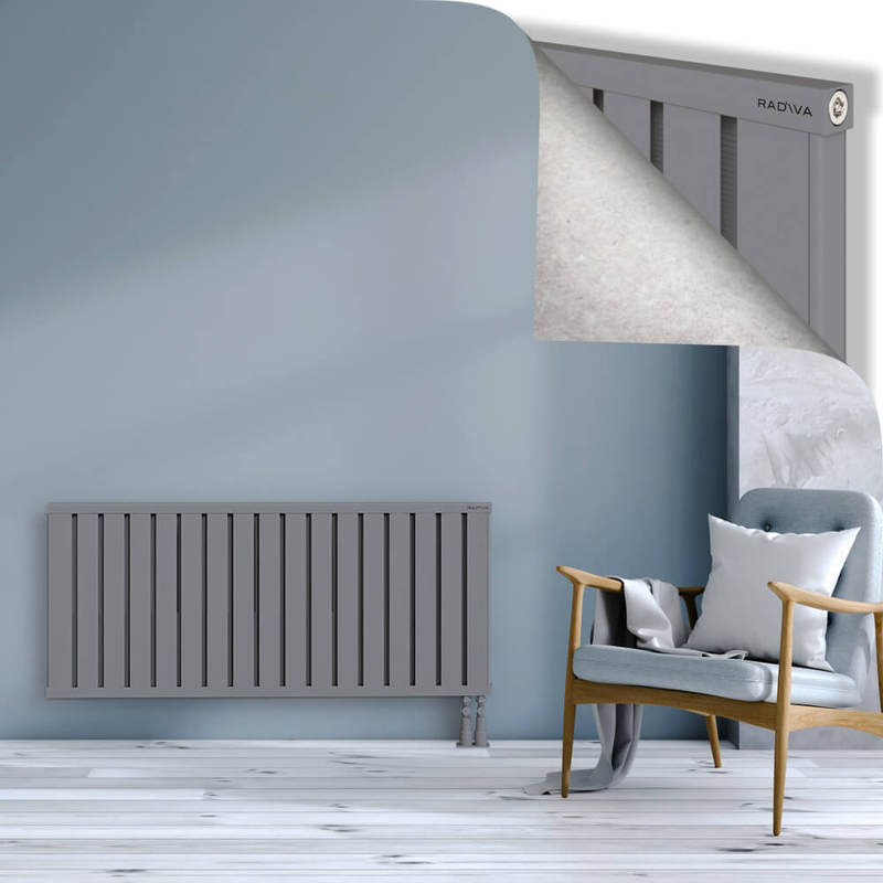 OBI Dekoratif Alüminyum Radyatör 600x1364 Gri