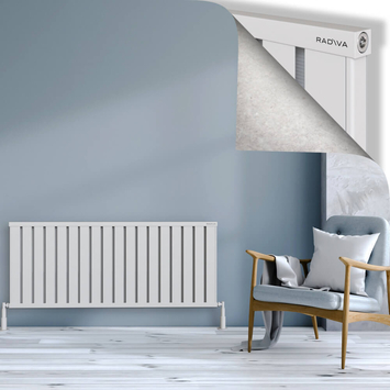 Radiva - Obi Dekoratif Alüminyum Radyatör 600x1444 Beyaz