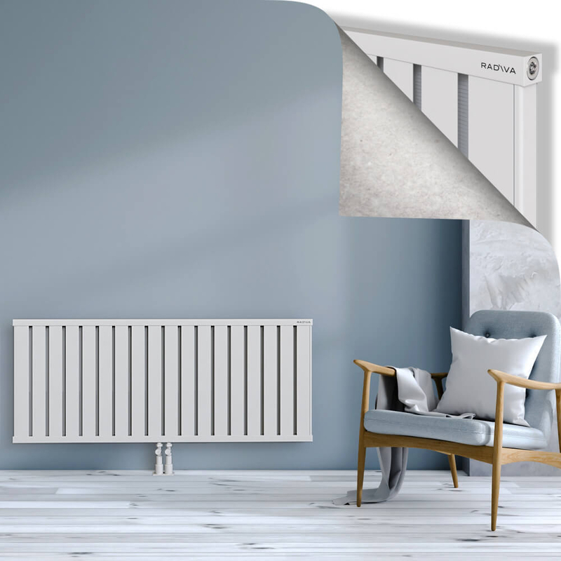 OBI Dekoratif Alüminyum Radyatör 600x1444 Beyaz
