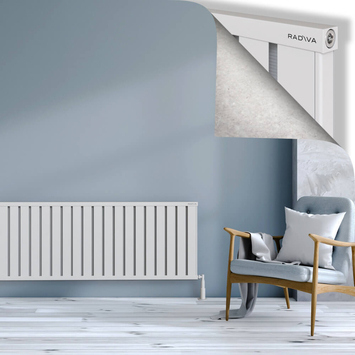 Radiva - Obi Dekoratif Alüminyum Radyatör 600x1684 Beyaz
