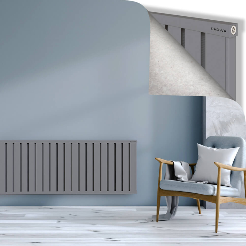 OBI Dekoratif Alüminyum Radyatör 600x2964 Gri