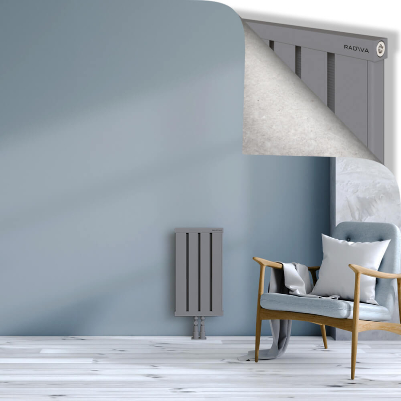 OBI Dekoratif Alüminyum Radyatör 600x324 Gri