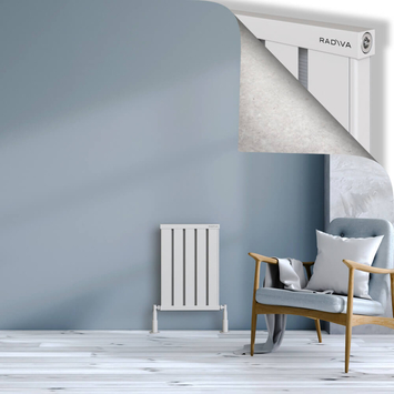 Radiva - Obi Dekoratif Alüminyum Radyatör 600x404 Beyaz