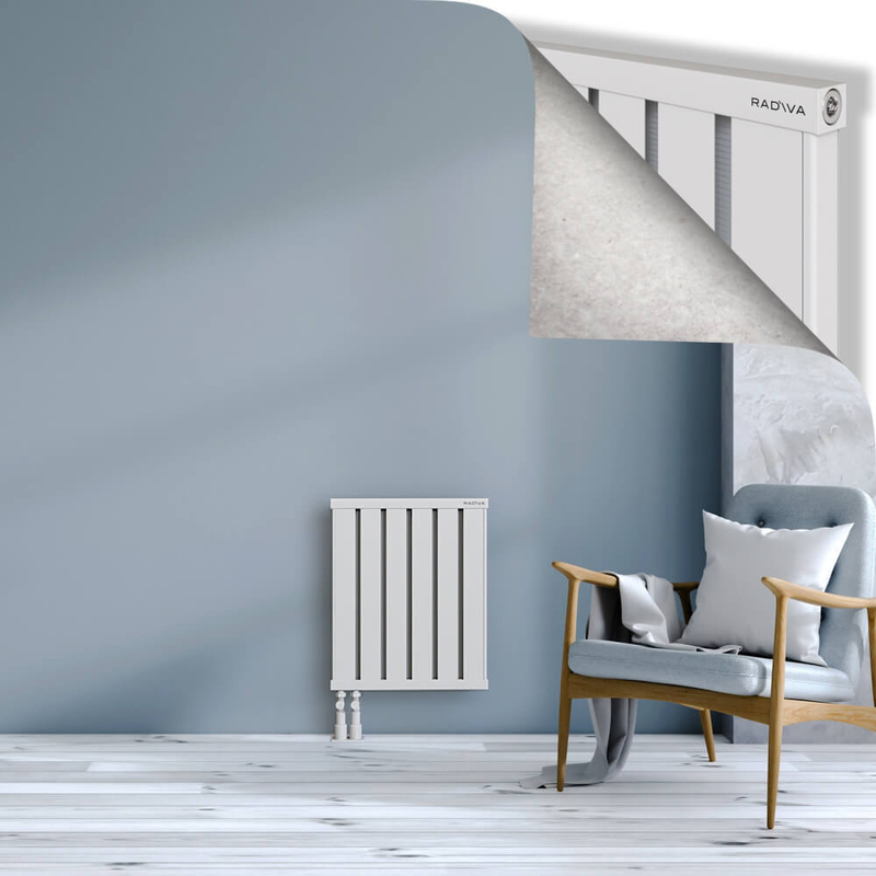 OBI Dekoratif Alüminyum Radyatör 600x484 Beyaz
