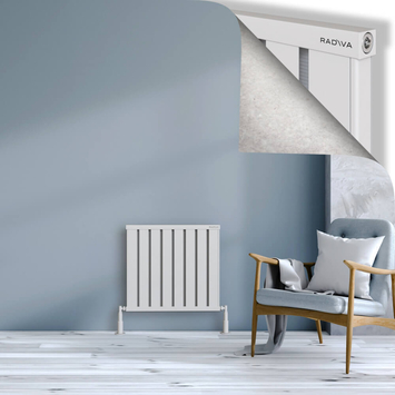 Radiva - Obi Dekoratif Alüminyum Radyatör 600x644 Beyaz