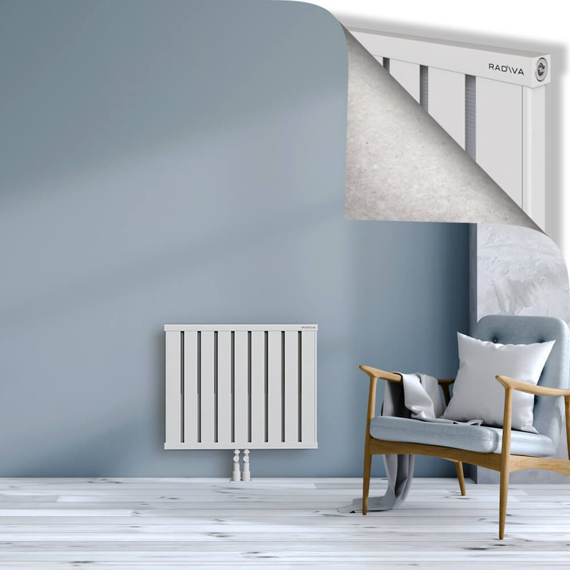 OBI Dekoratif Alüminyum Radyatör 600x724 Beyaz