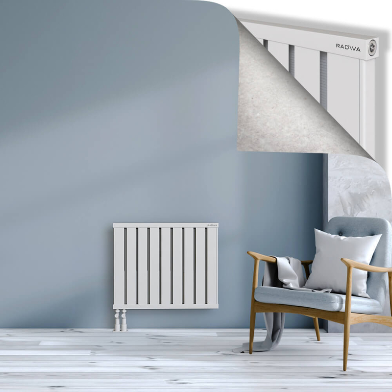 OBI Dekoratif Alüminyum Radyatör 600x724 Beyaz