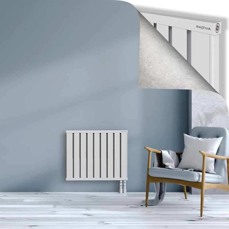 OBI Dekoratif Alüminyum Radyatör 600x724 Beyaz