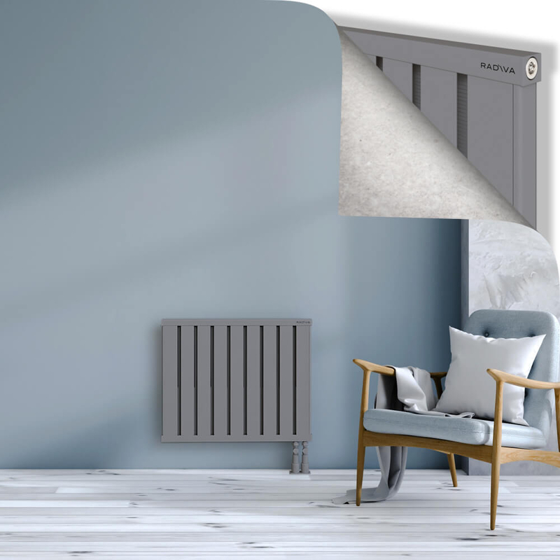 OBI Dekoratif Alüminyum Radyatör 600x724 Gri