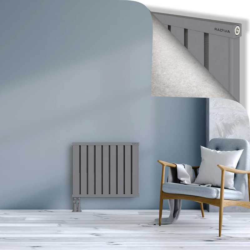 OBI Dekoratif Alüminyum Radyatör 600x724 Gri