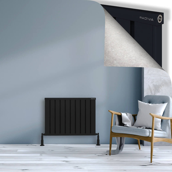 Radiva - Obi Dekoratif Alüminyum Radyatör 600x804 Siyah