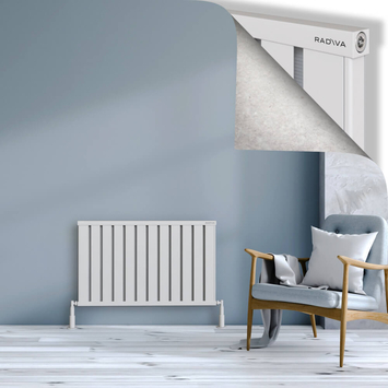 Radiva - Obi Dekoratif Alüminyum Radyatör 600x964 Beyaz