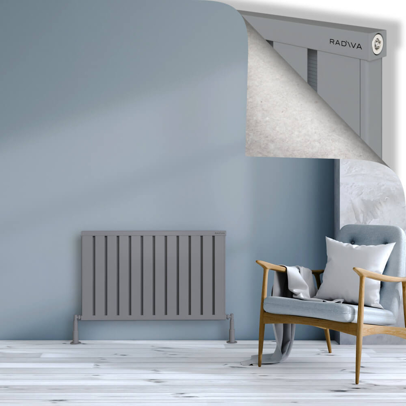 OBI Dekoratif Alüminyum Radyatör 600x964 Gri