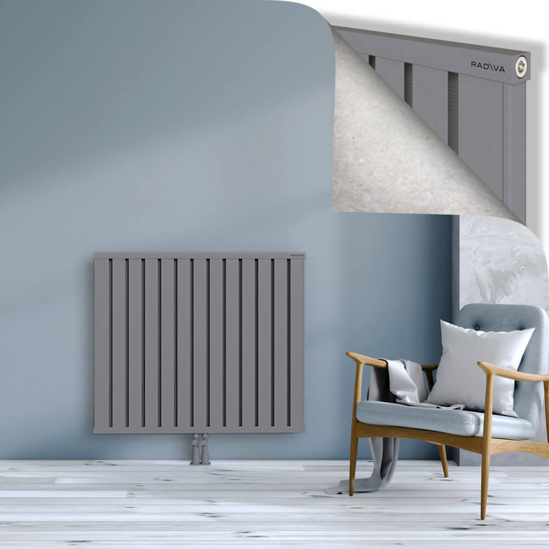 OBI Dekoratif Alüminyum Radyatör 900x1044 Gri