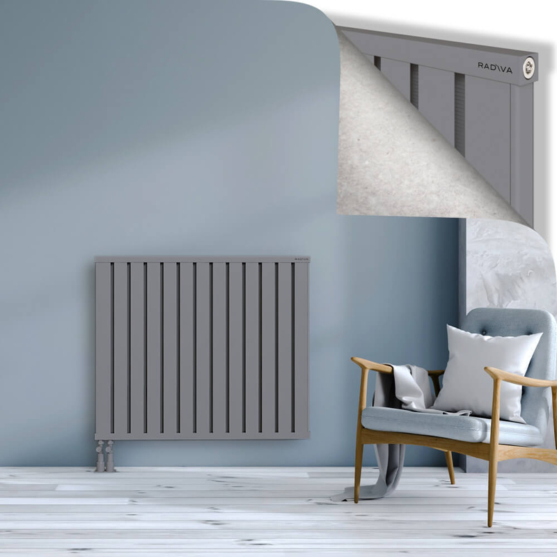 OBI Dekoratif Alüminyum Radyatör 900x1044 Gri