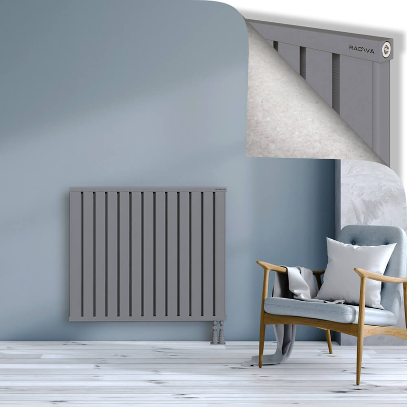 OBI Dekoratif Alüminyum Radyatör 900x1044 Gri