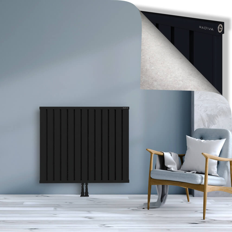 OBI Dekoratif Alüminyum Radyatör 900x1044 Siyah
