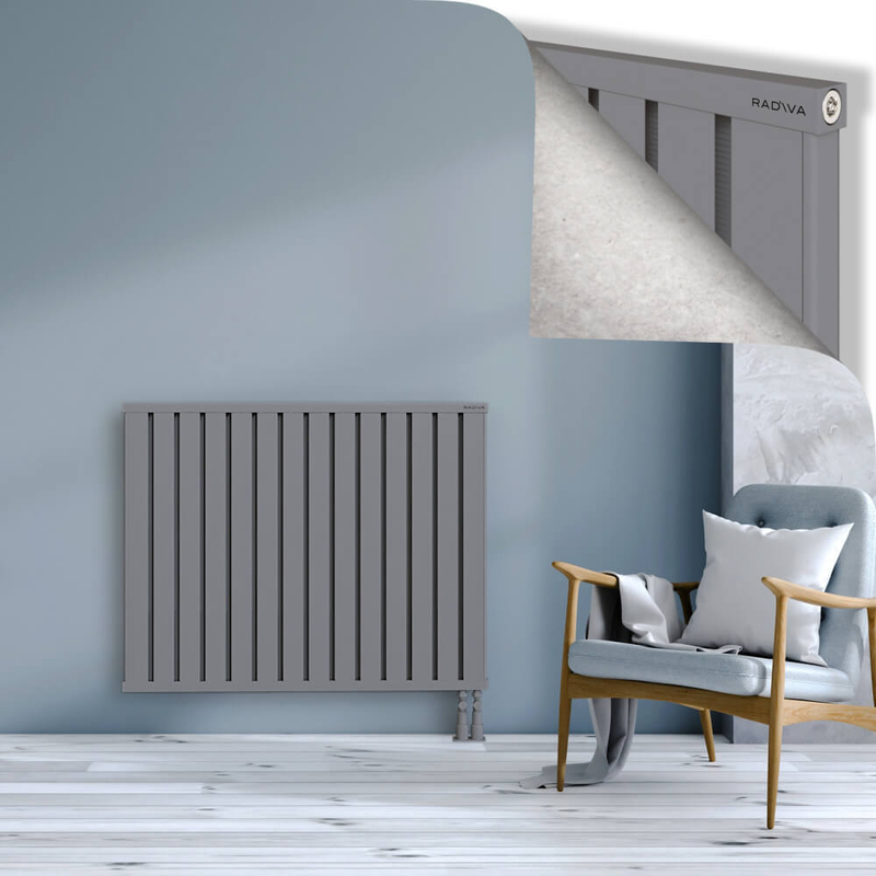 OBI Dekoratif Alüminyum Radyatör 900x1124 Gri