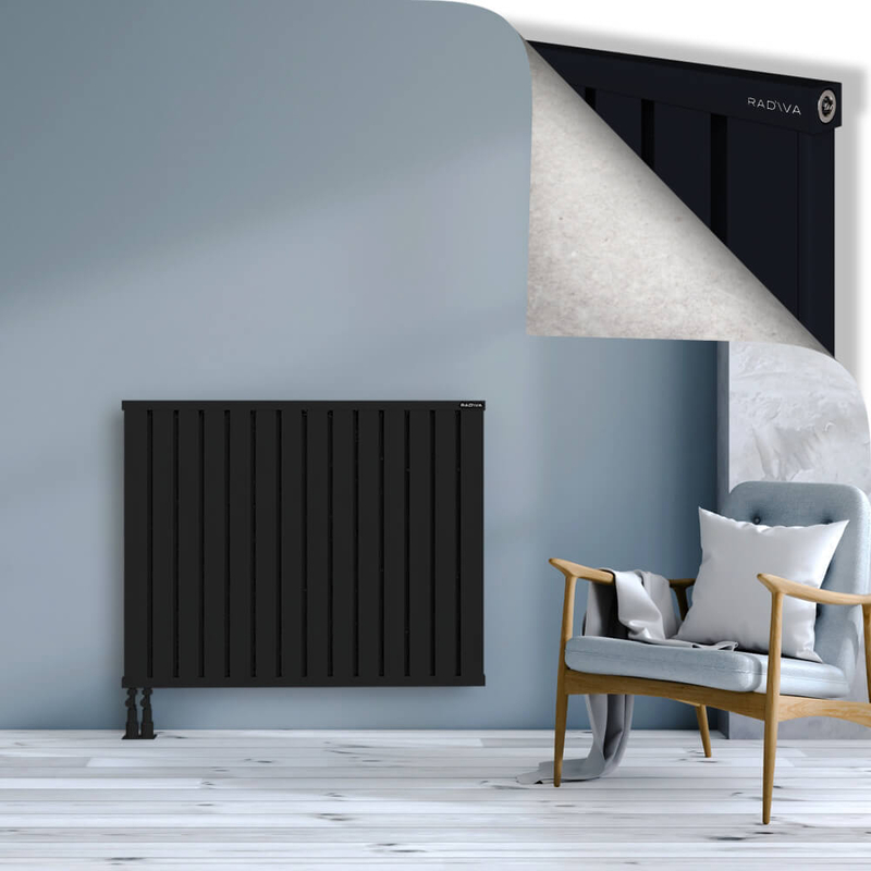 OBI Dekoratif Alüminyum Radyatör 900x1124 Siyah