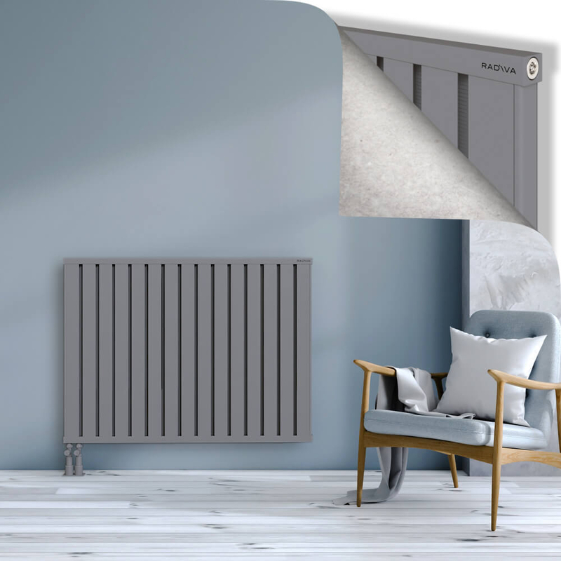 OBI Dekoratif Alüminyum Radyatör 900x1204 Gri