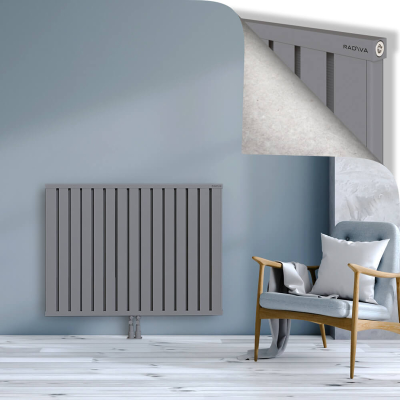 OBI Dekoratif Alüminyum Radyatör 900x1204 Gri