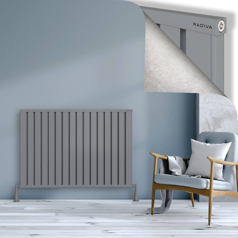 OBI Dekoratif Alüminyum Radyatör 900x1284 Gri