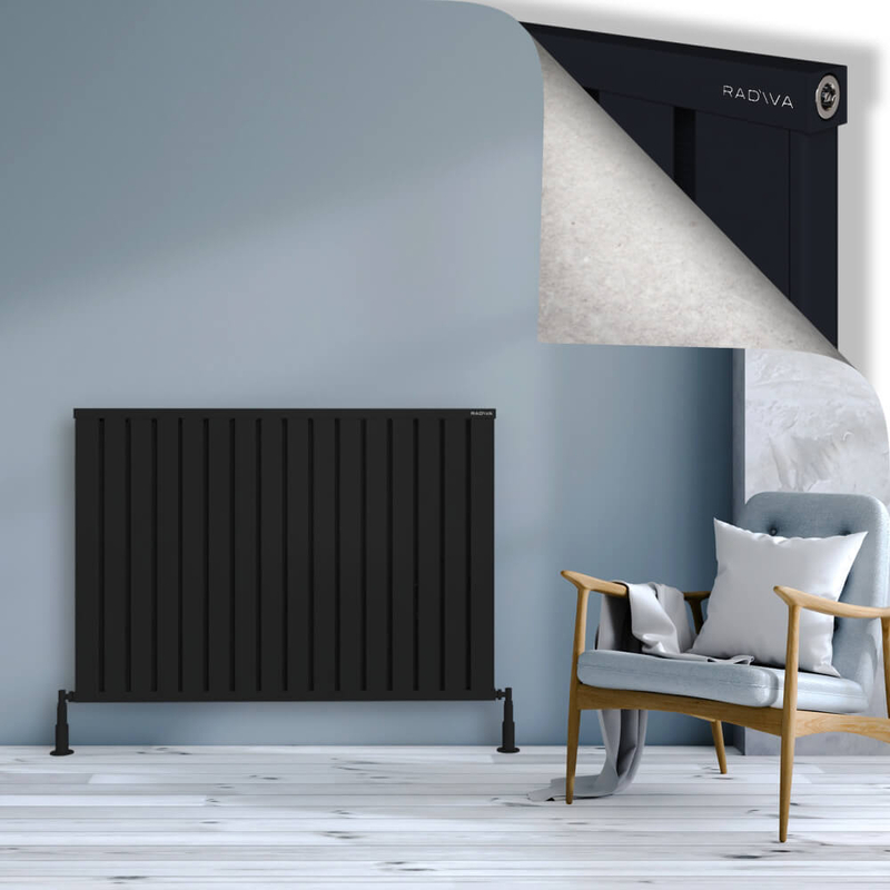 OBI Dekoratif Alüminyum Radyatör 900x1284 Siyah