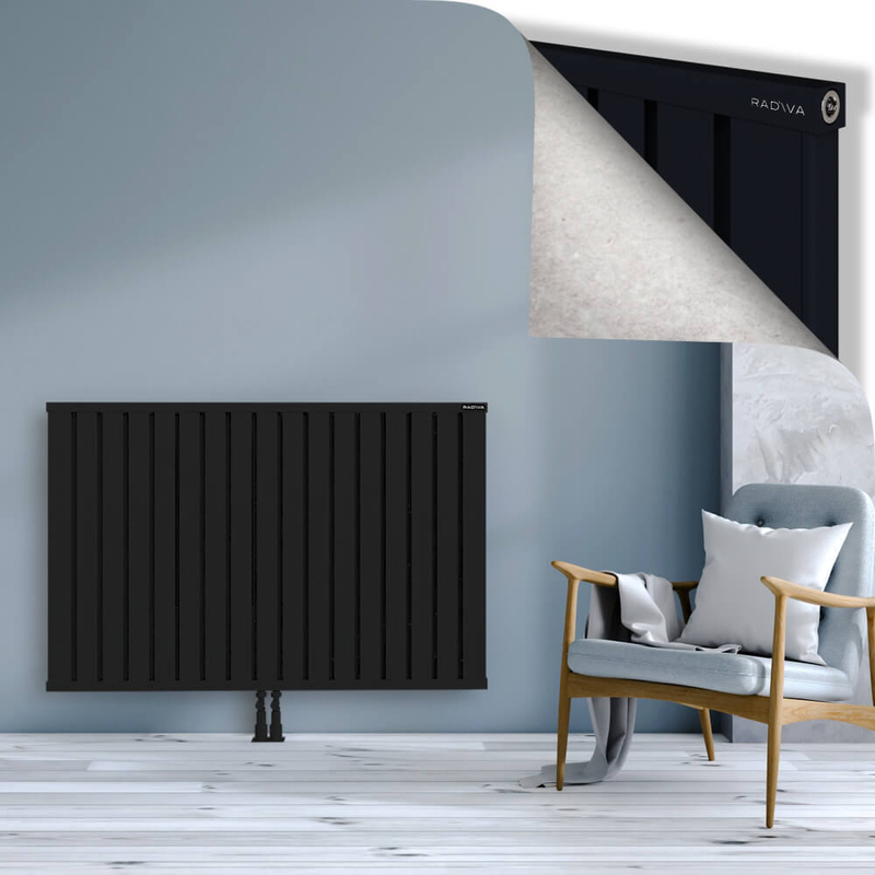 OBI Dekoratif Alüminyum Radyatör 900x1364 Siyah