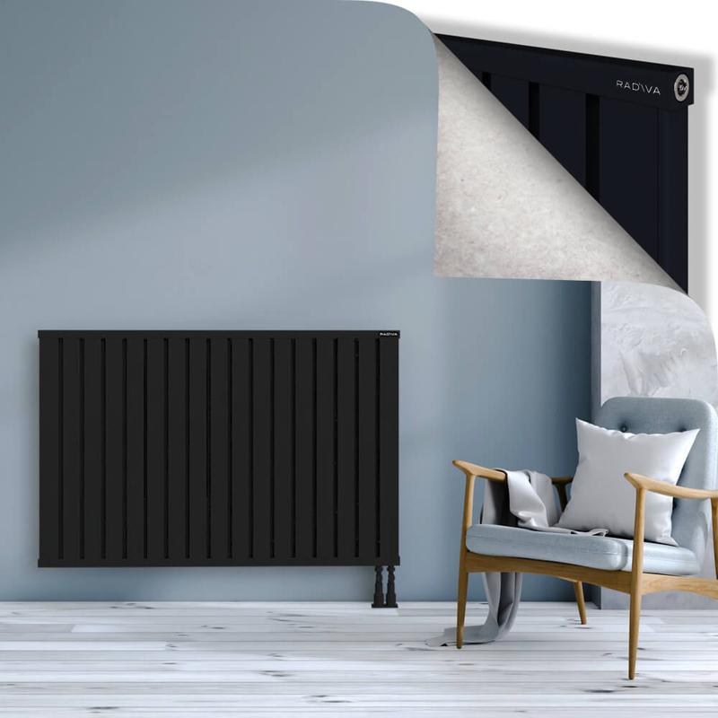 OBI Dekoratif Alüminyum Radyatör 900x1364 Siyah