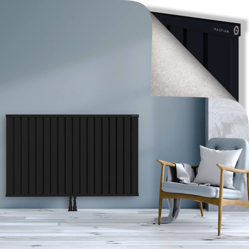 OBI Dekoratif Alüminyum Radyatör 900x1444 Siyah