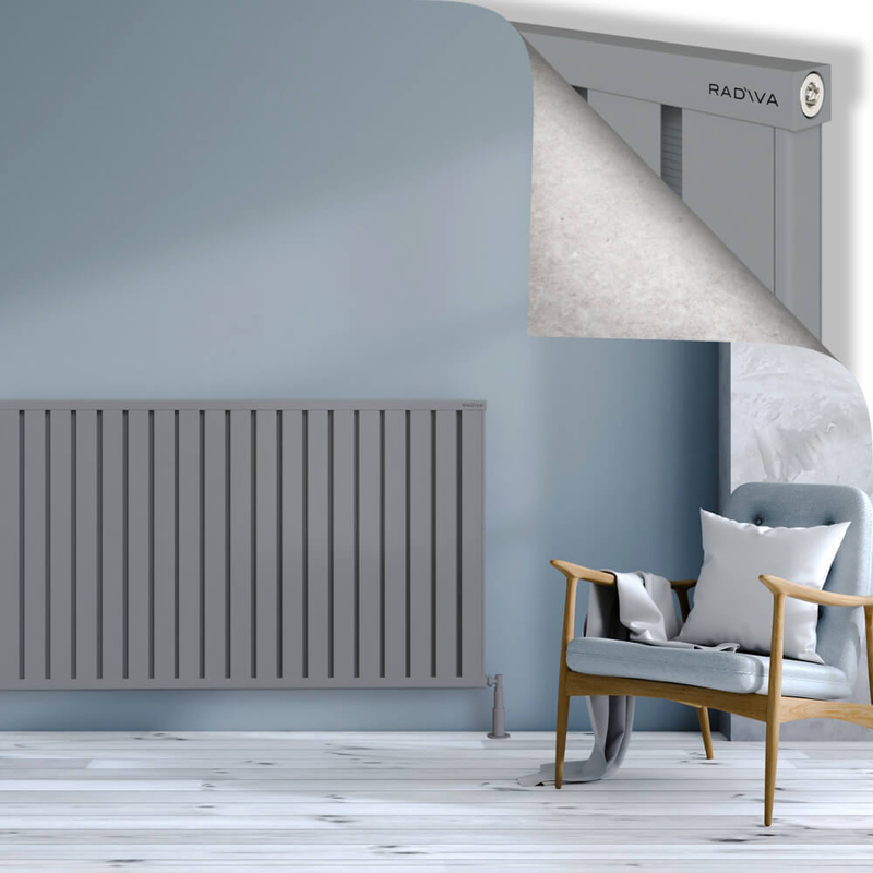 OBI Dekoratif Alüminyum Radyatör 900x1524 Gri