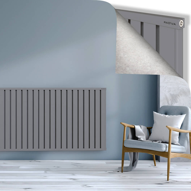OBI Dekoratif Alüminyum Radyatör 900x1524 Gri