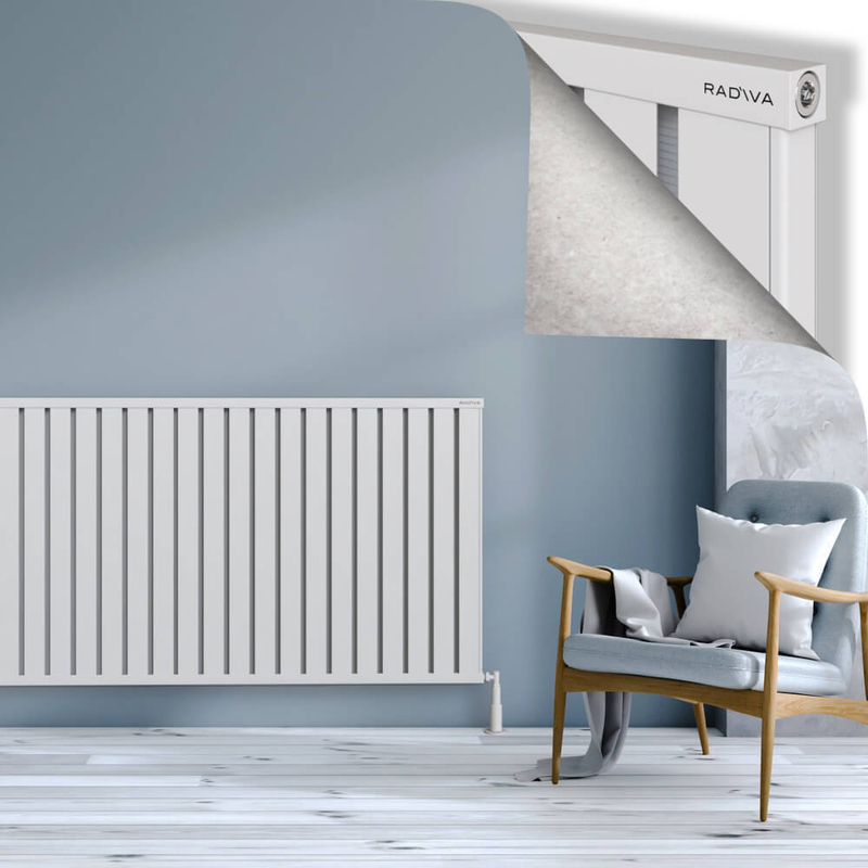 OBI Dekoratif Alüminyum Radyatör 900x1764 Beyaz