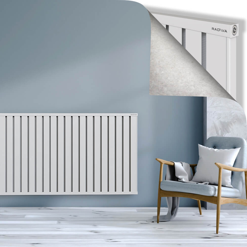 OBI Dekoratif Alüminyum Radyatör 900x1844 Beyaz
