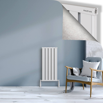 Radiva - Obi Dekoratif Alüminyum Radyatör 900x404 Beyaz