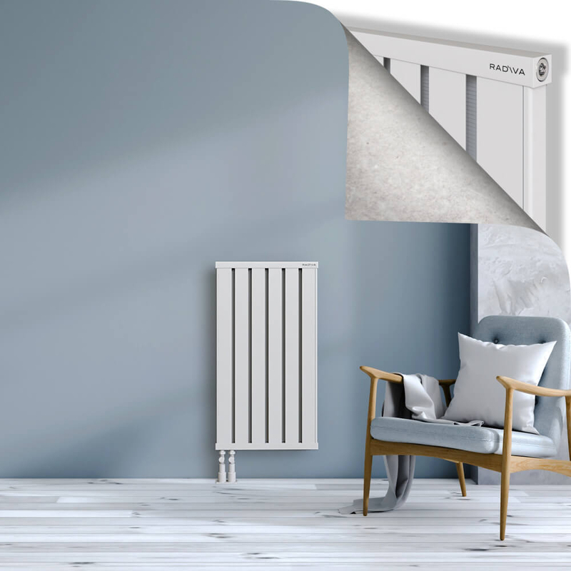 OBI Dekoratif Alüminyum Radyatör 900x484 Beyaz